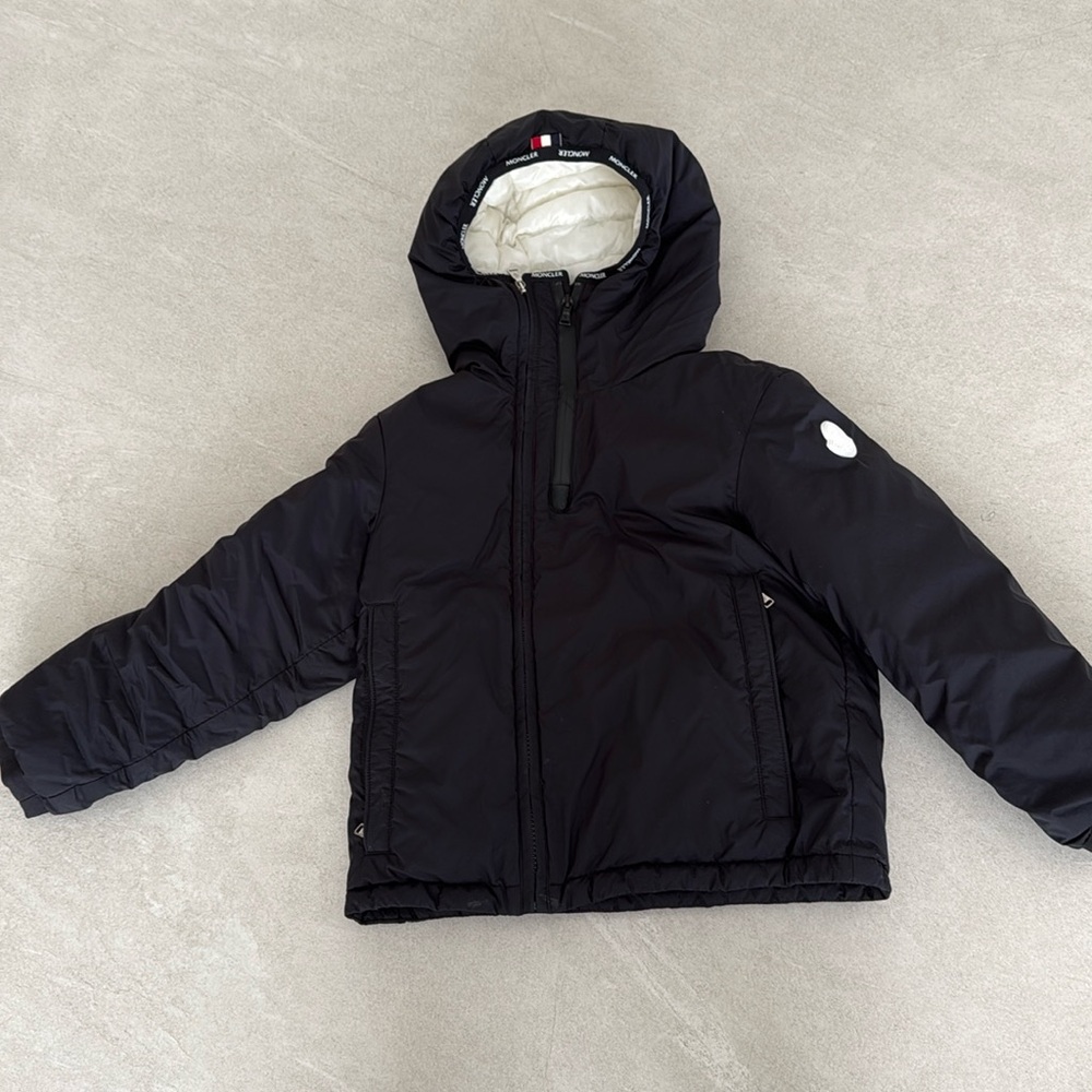 Moncler Black Kids Puffer Jacket